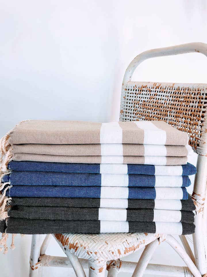 XL Strandlaken SET / Sarong 9 Chaise Lounger- St. Barts voor wholesale door wonderfouta