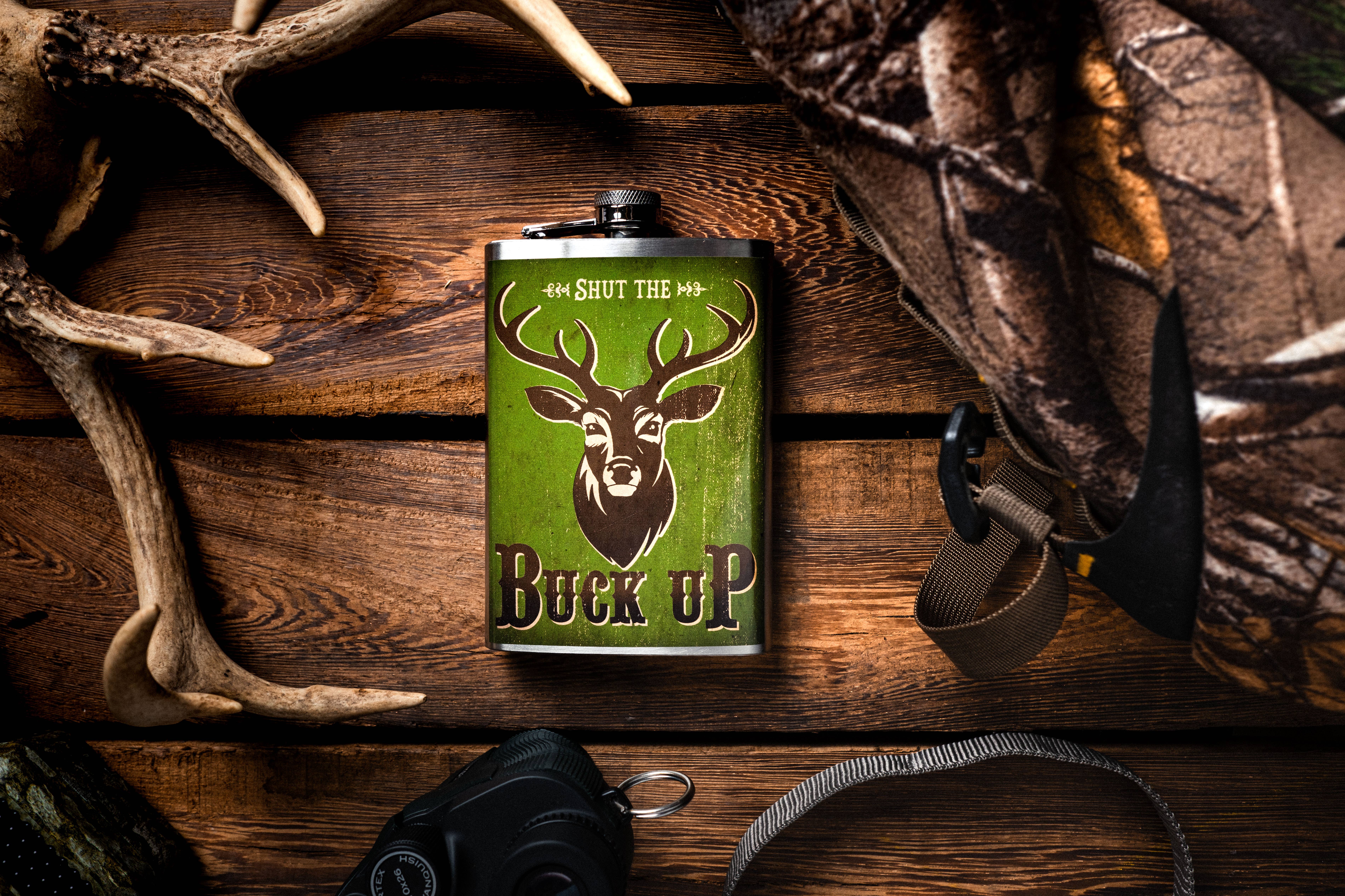 Lucky Jack - Wholesale Flask - Flask - Buck Up!3