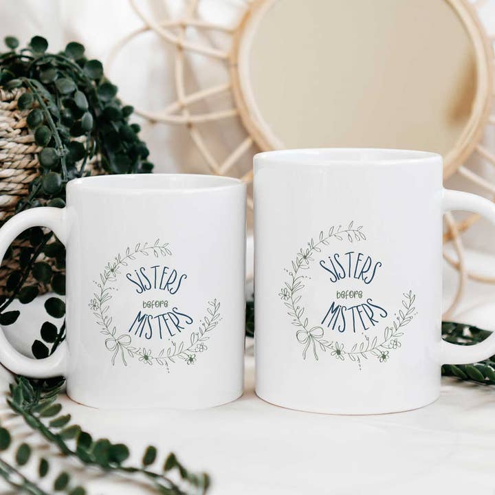 Søstre før Misters kaffekrus for engroshandel hos Shop Intaglio