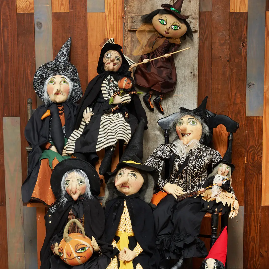 C&F Home - Wholesale Decorative Figurine - Matilda Witch Gathered Traditions Art Doll2