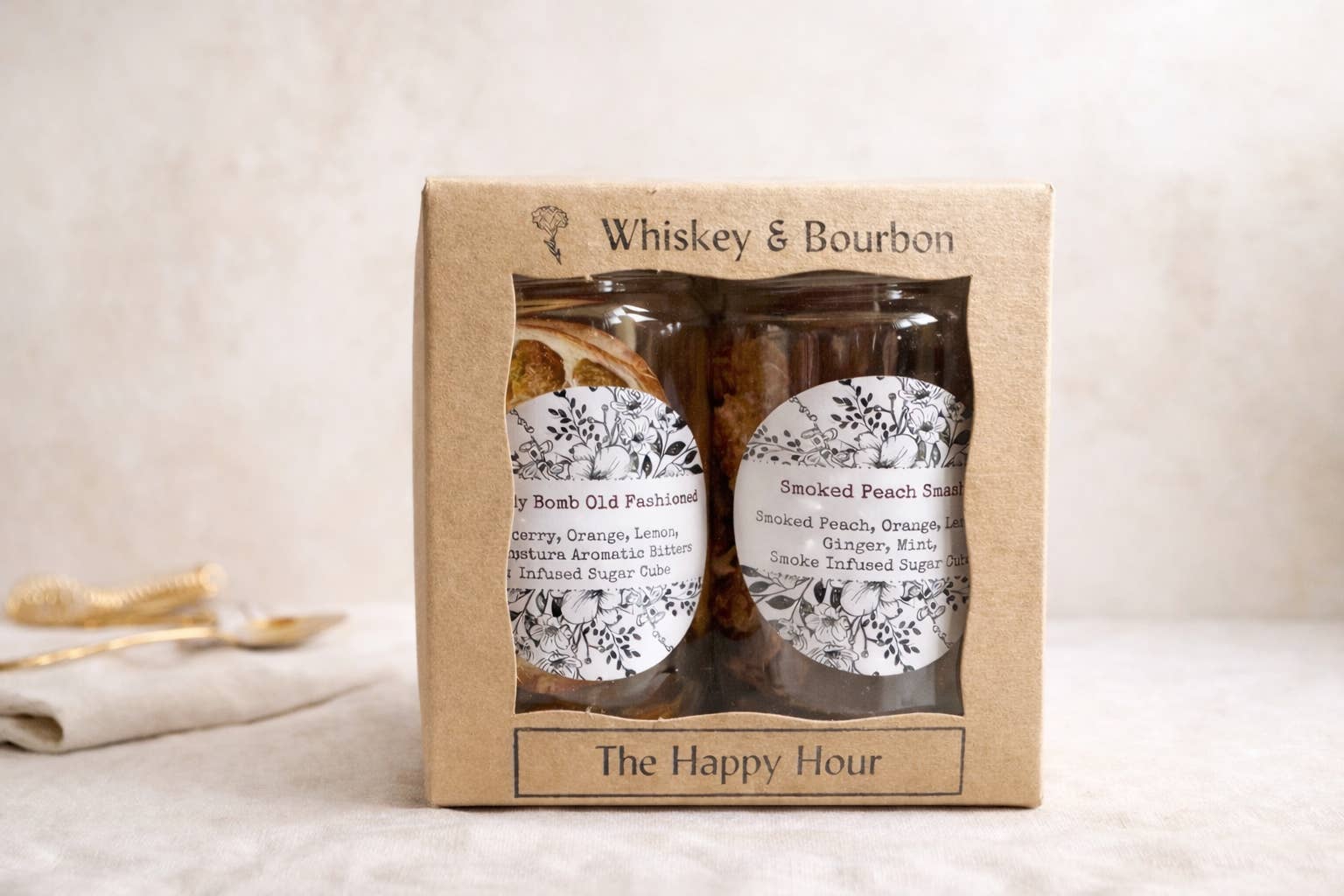 Hunt and Gather Dry Foods - Wholesale Cocktail Mix/Syrup - The Happy Hour Whiskey & Bourbon