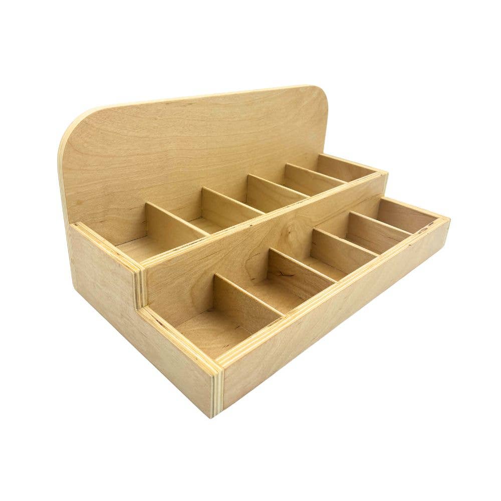 Earths Elements Wholesale - Vente Accessoire de méditation - Ensemble de bouteilles Créez votre propre intention, avec présentoir1