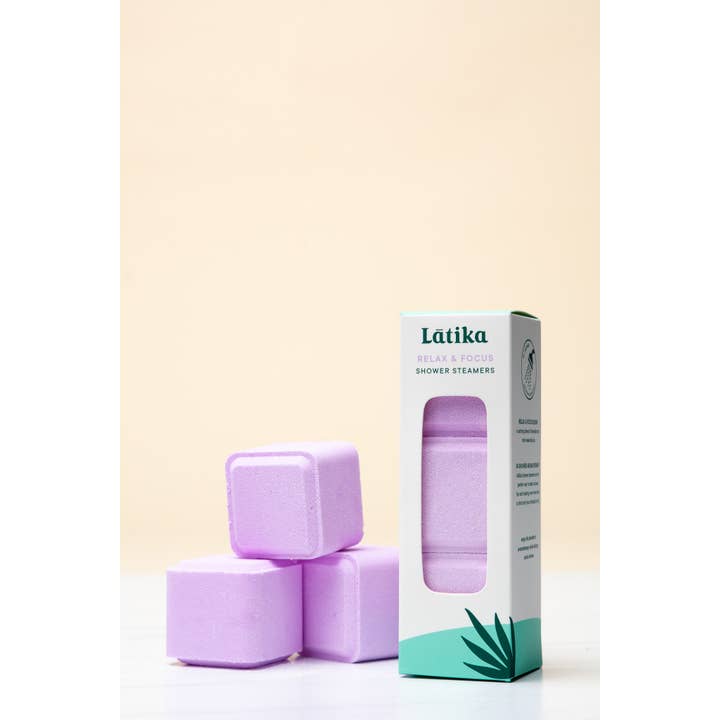 Latika Beauty - Wholesale Shower Steamer/Bomb - Shower Steamers 🟪 Lavender Essential Oil 🟪 Relax & Focus