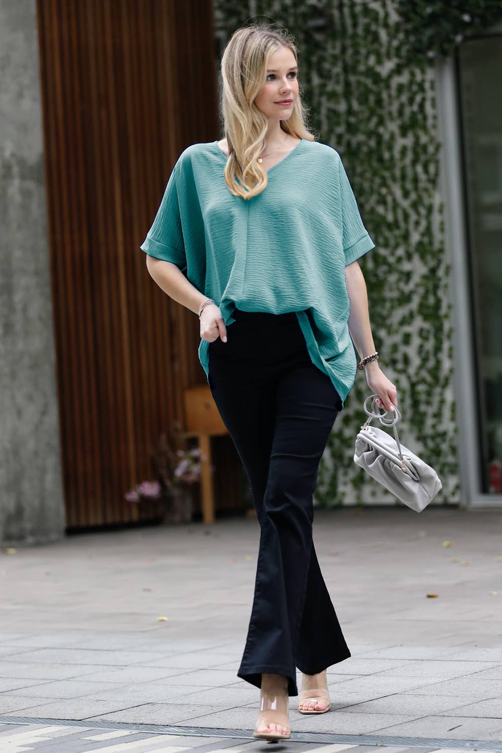 42POPS - Wholesale Blouse - Women's - `.Airflow Dolman Short Sleeve Top27