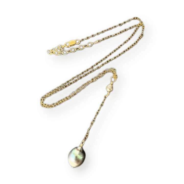 Tahitian Pearl Necklace for wholesale by Lahaʻole Designs