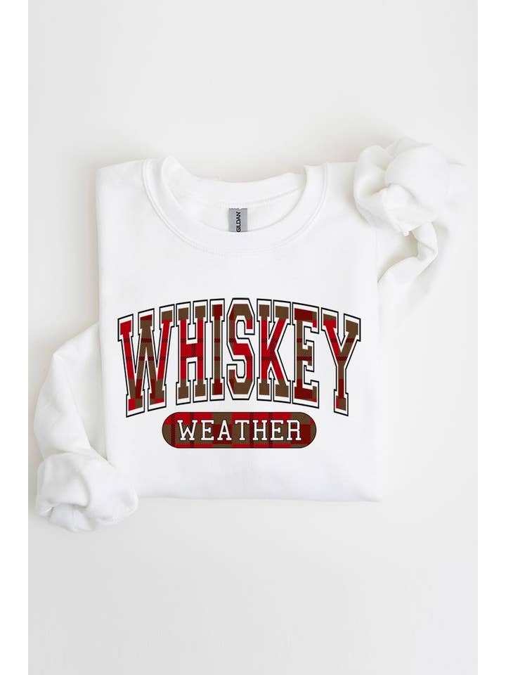 COLORBEAR - Wholesale T-Shirt (Graphic) - Women's - Whiskey Weather Graphic Sweatshirt10
