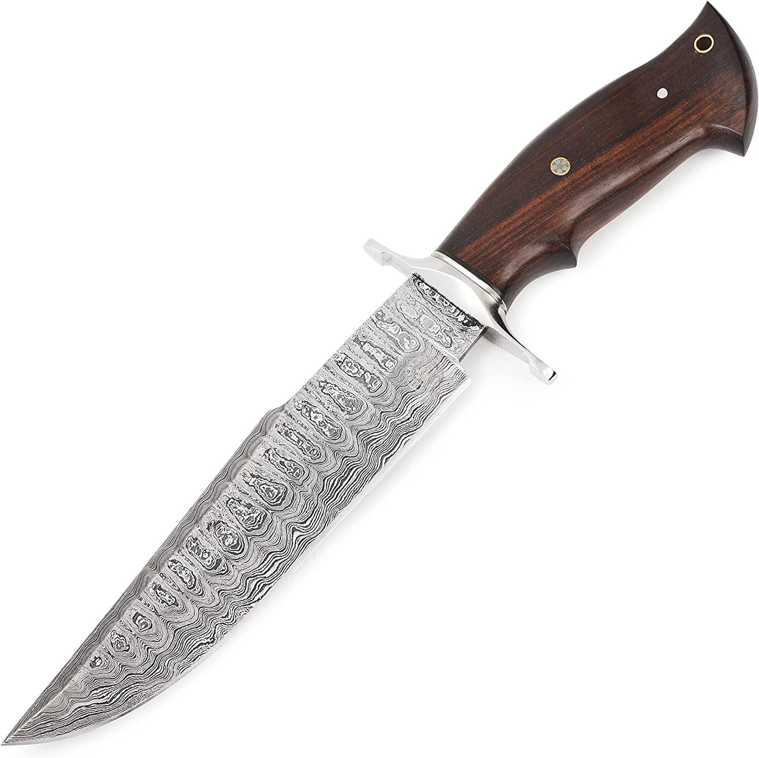 BigCat Knives - Vente Couteau de poche/étui - Couteau de chasse Raptor Damas7