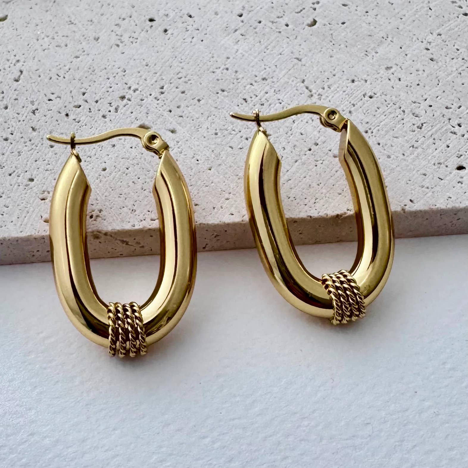 Everly Yours – Großhandel Hoops – Mila Chunky U Creolen