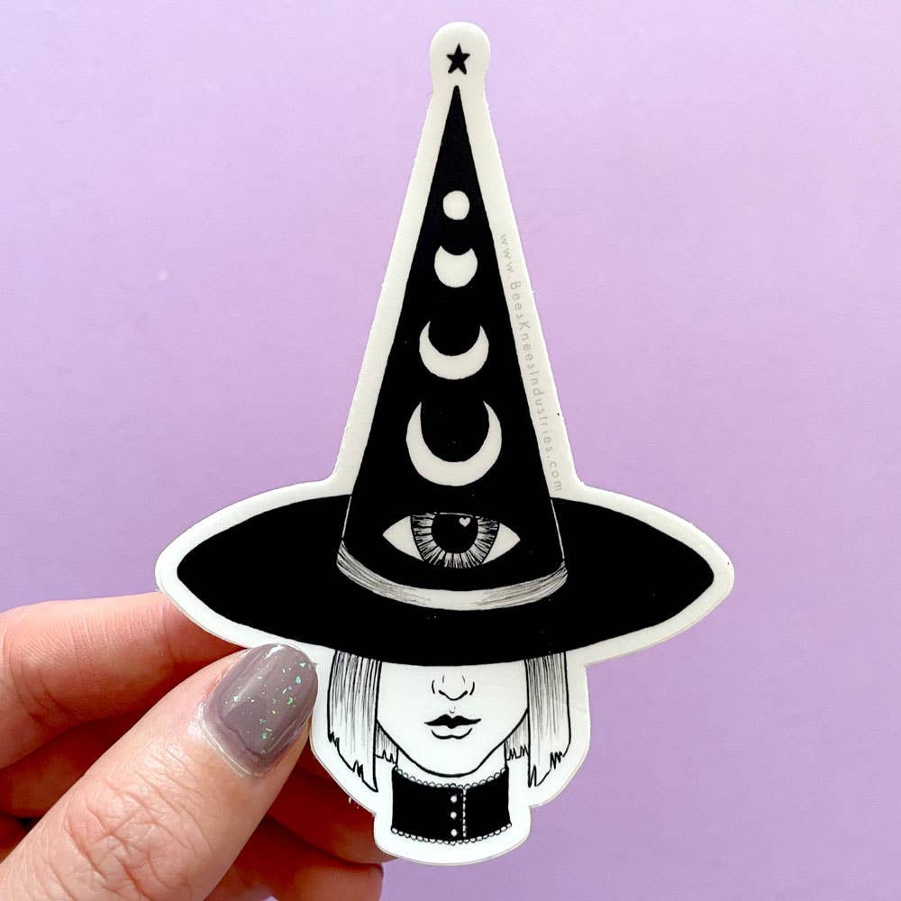 Bee's Knees Industries - Wholesale Sticker - Third Eye Witch vinyl sticker2