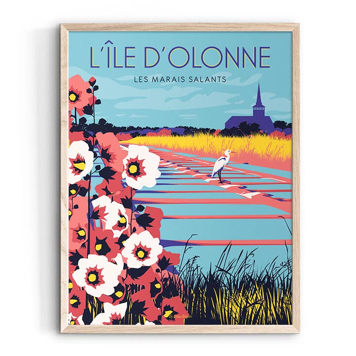 Visar ILE D'OLONNE Saltängar för wholesale av Le Beau Bazar