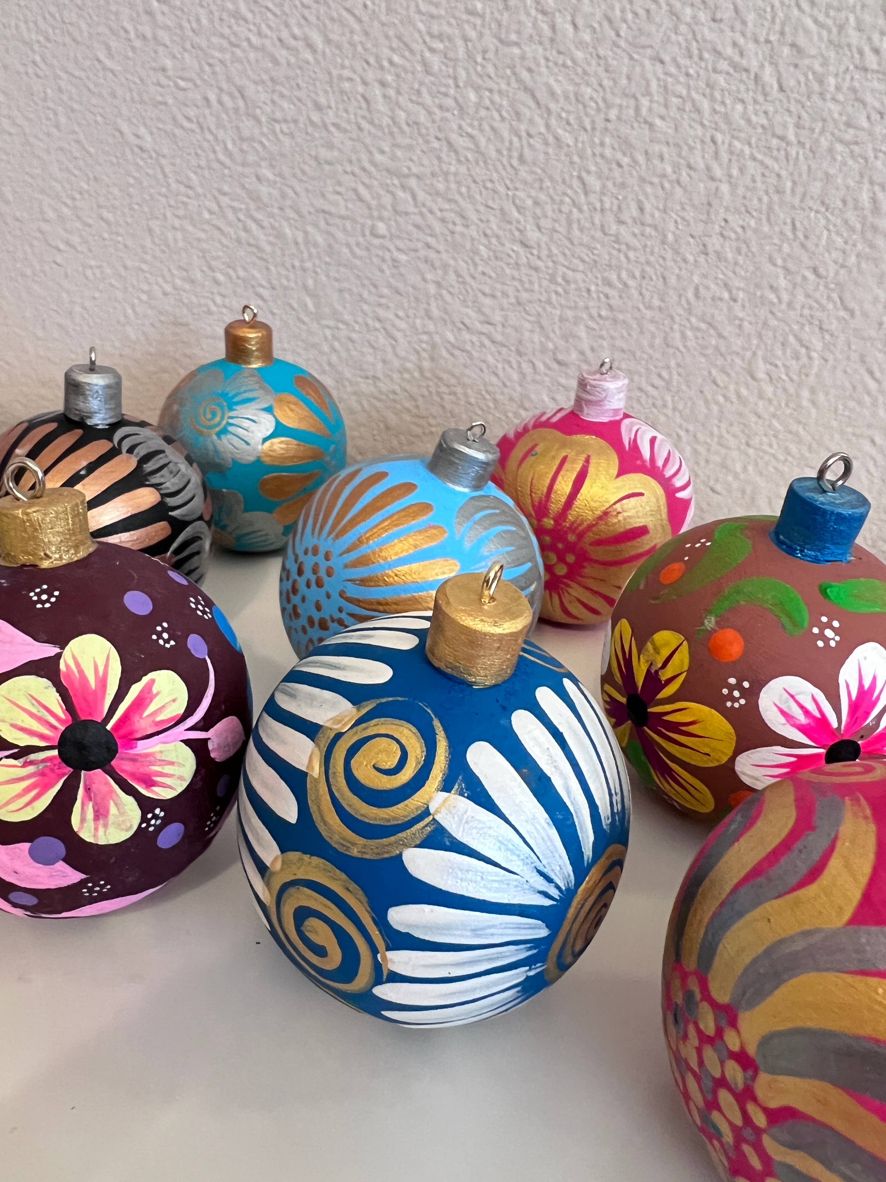 Doña Cata Art - Wholesale Ornament - Mexican Ornaments, Hand Painted Ornament, Christmas Ornament5