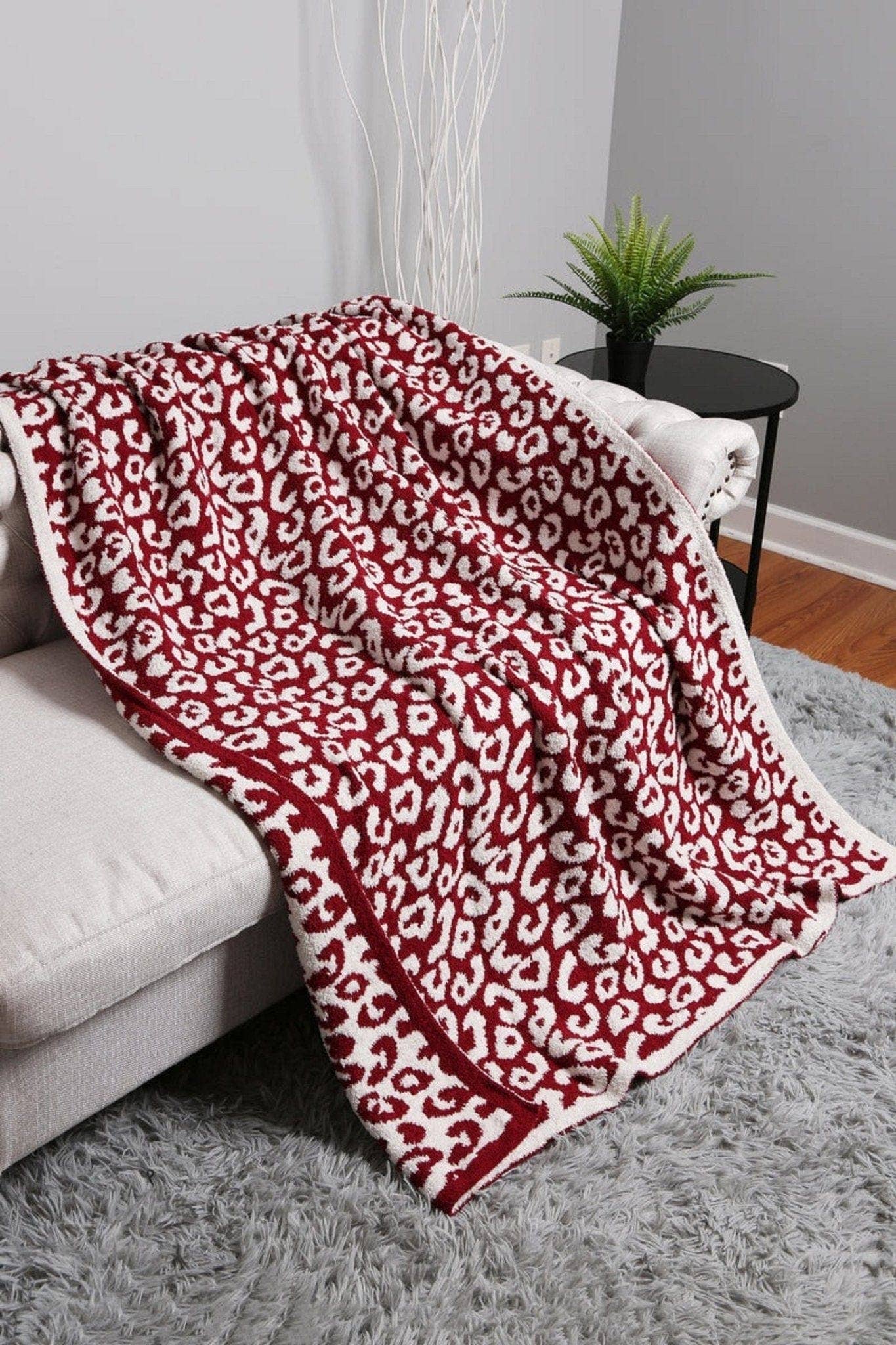 MiMi Wholesale - Wholesale Throw Blanket - Super Lux Leopard Print Throw Blanket20