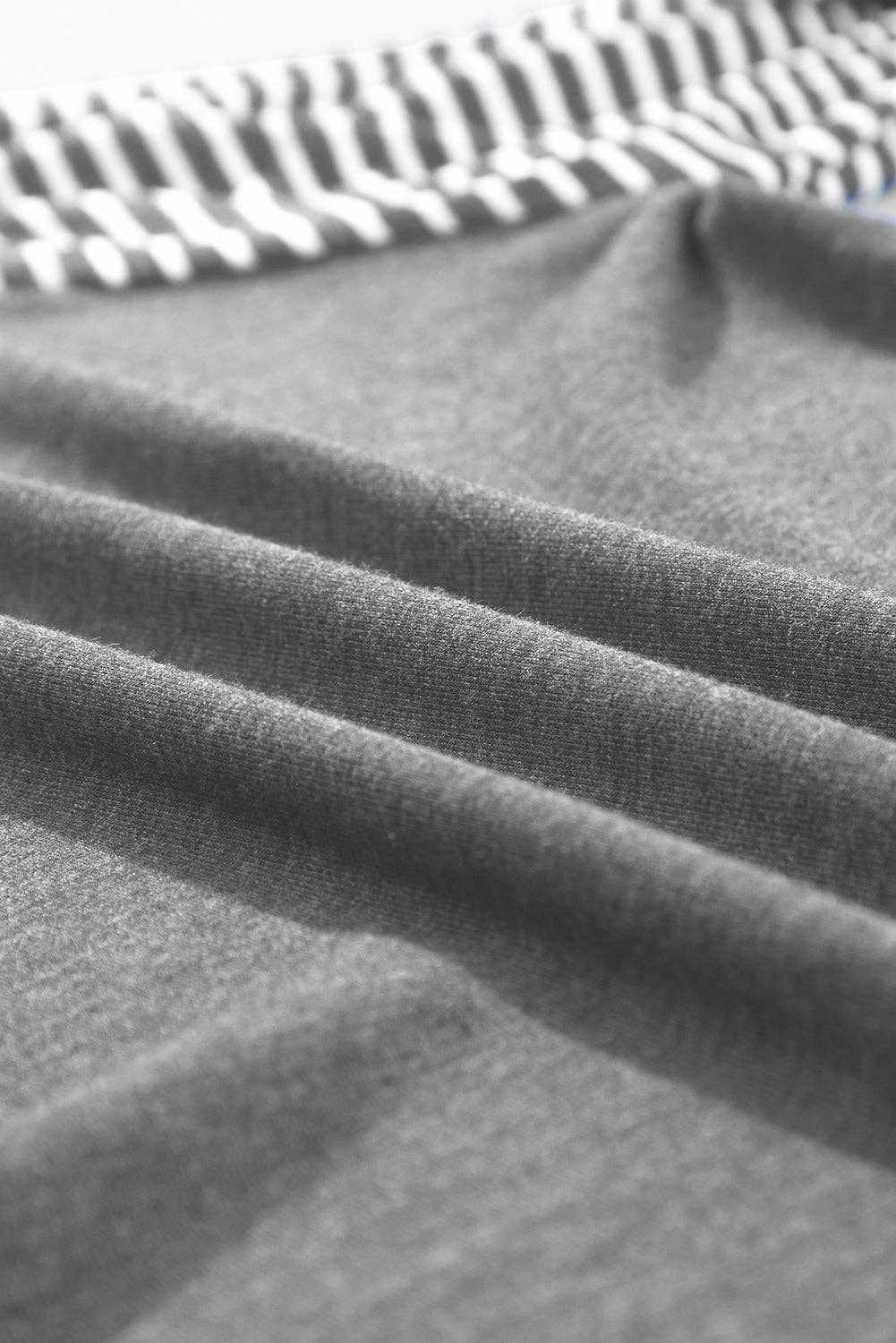 PRETTY BASH – wholesale Tunika - Dam – Randig lapptäcke raglan långärmad topp13