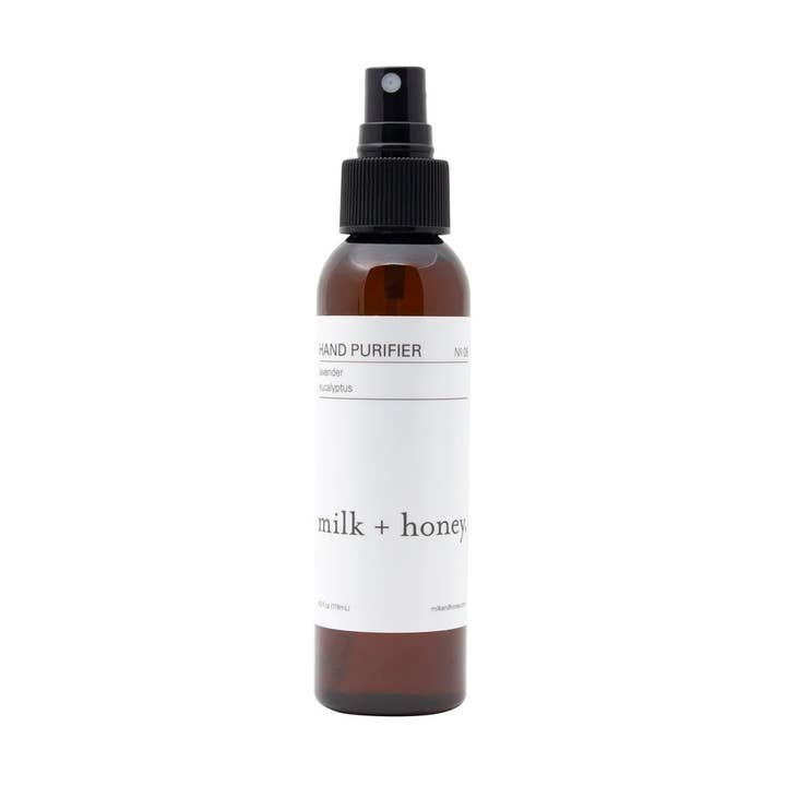 Milk and Honey - Wholesale Hand Sanitizer - Hand Purifier, No.08 Lavender + Eucalyptus (4oz)