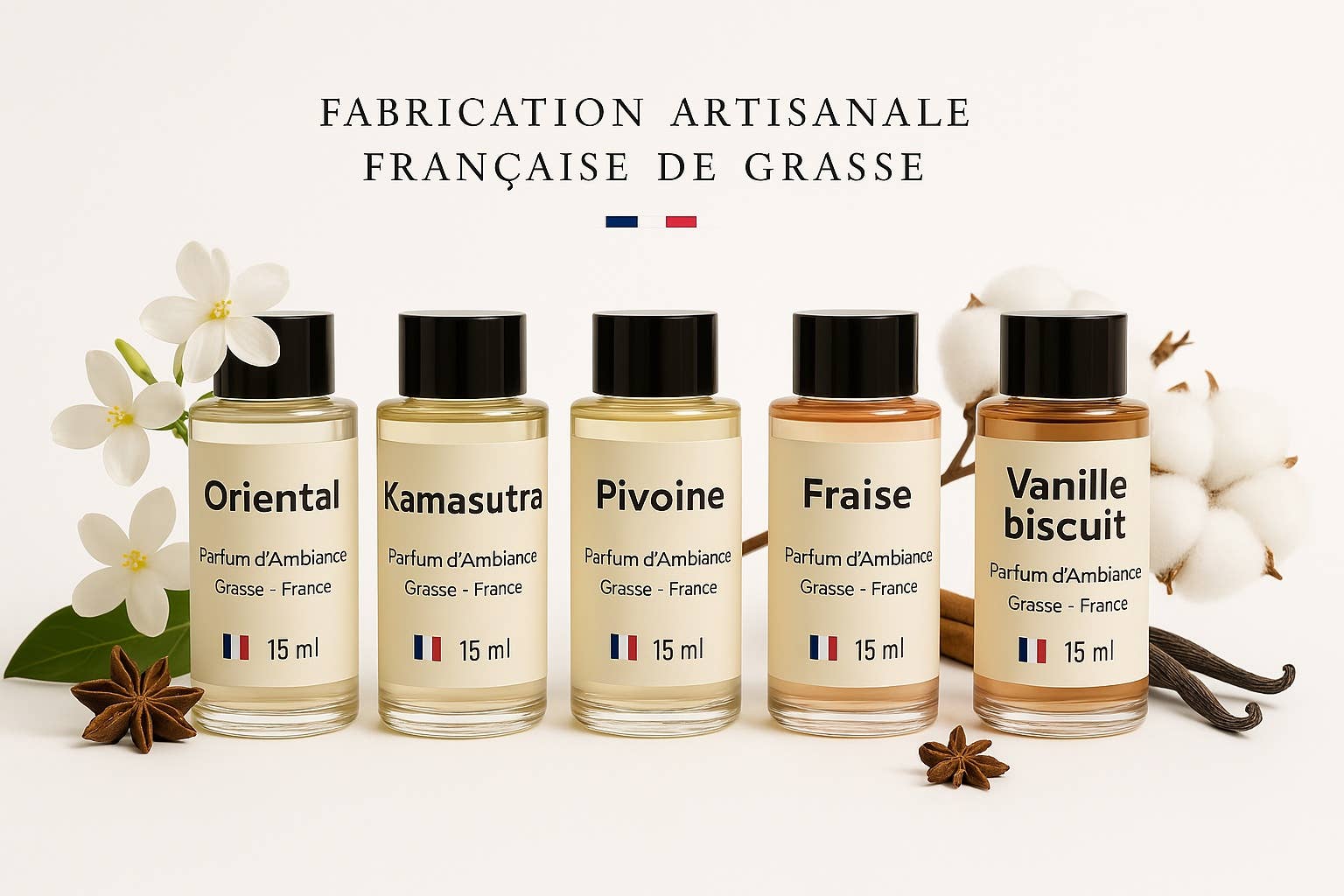 Luxarom – wholesale Doftolja – Extrakt av rumsparfym - Grasse Frankrike2