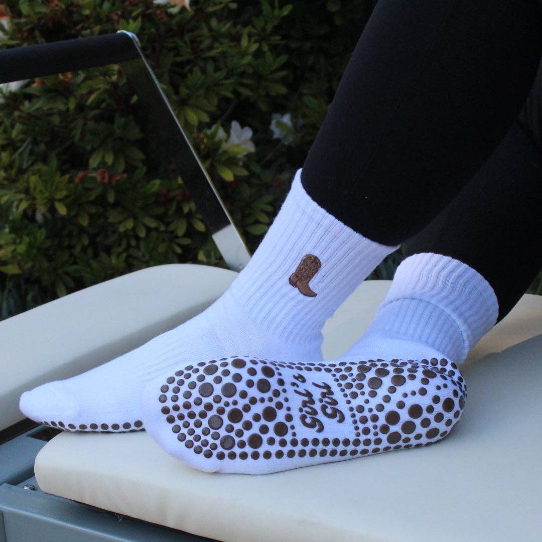 Girl's Girl - Vente Chaussettes – femme - CHAUSSETTES ANTIDÉRAPANTES POUR BOTTES DE COWBOY2