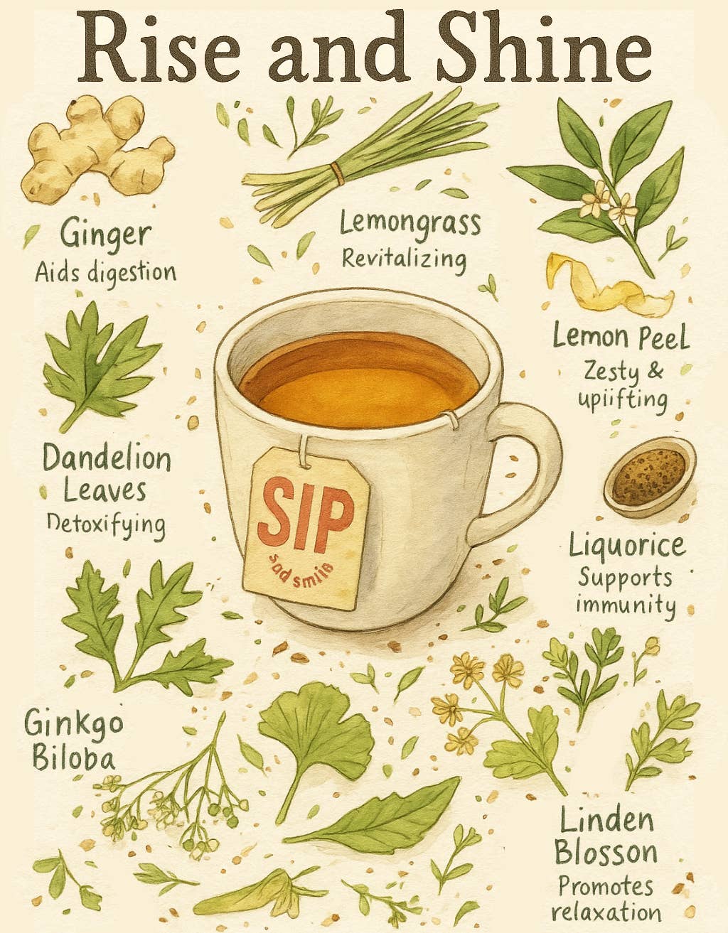 Sip and Smile LTD – wholesale Tea bags – Rise and Shine Tea1