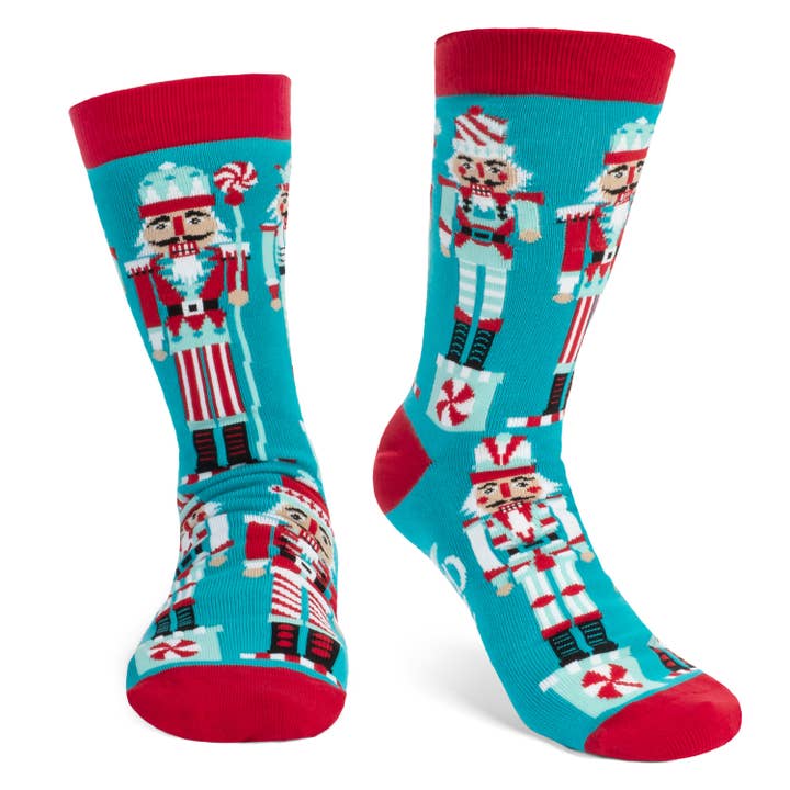 Lavley - Wholesale Socks - Unisex - Crushing It Nutcracker Christmas Socks5
