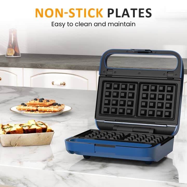Heynemo - Wholesale Kitchen Appliance - 3 in 1 Sandwich Maker, Electric Waffle Maker3