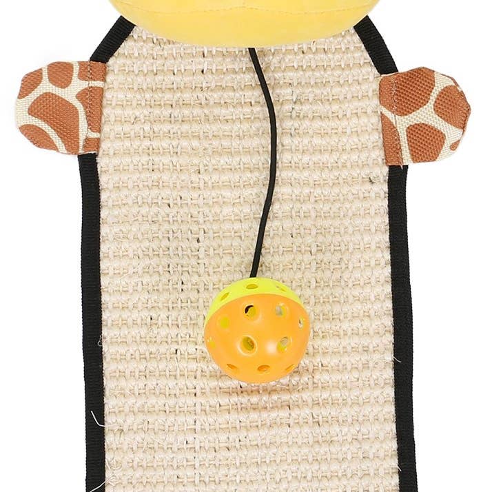 Pet Life Paw-Pleasant Eco-Natural Sisal Rascador para gatos con juguete para venta al por mayor de Pet Life