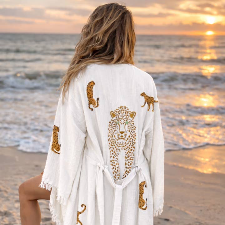 Leopard Kaftan Summer! for wholesale by Karli Buxton