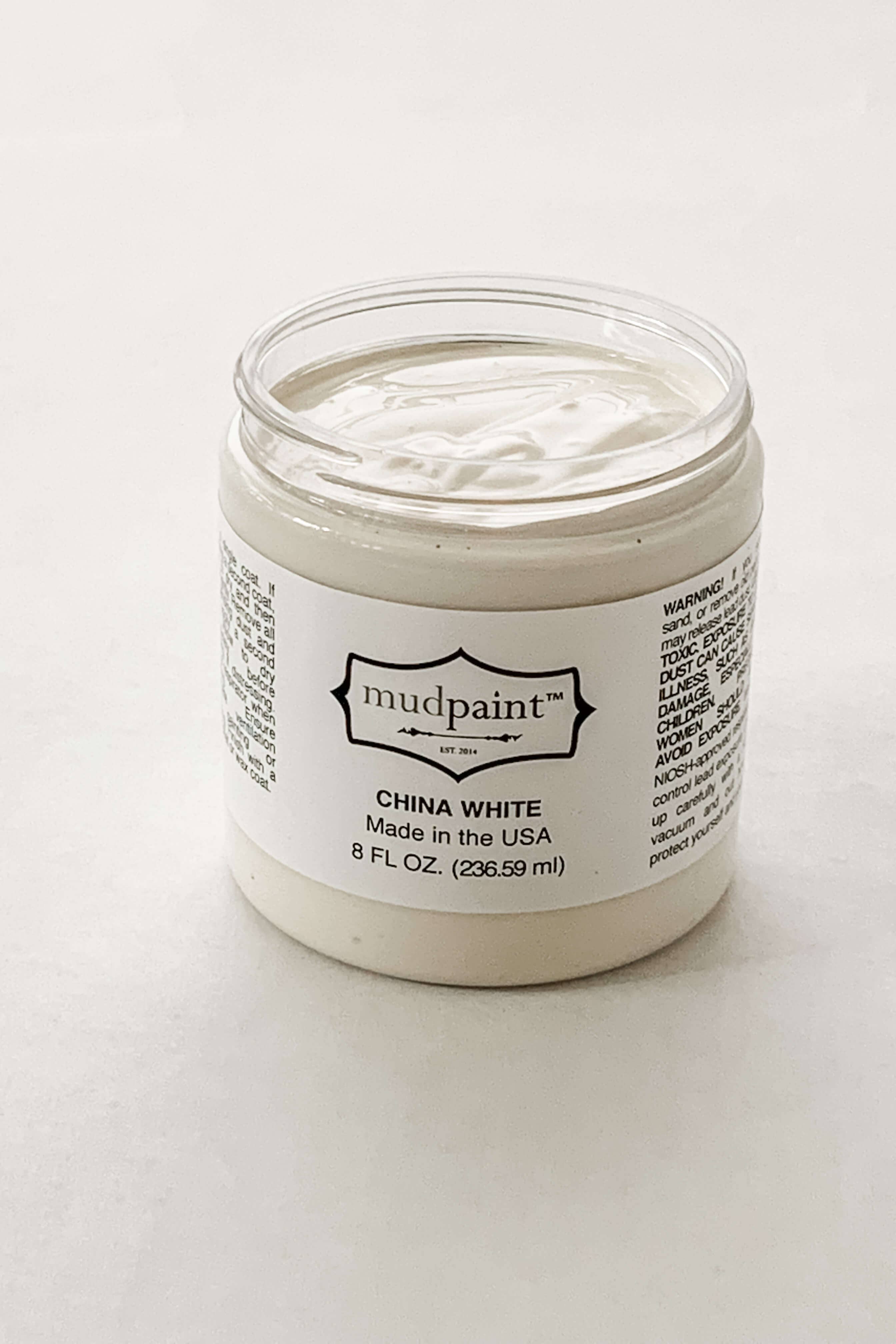 MudPaint - Wholesale Paint Set - China White - MudPaint Clay Furniture Paint11