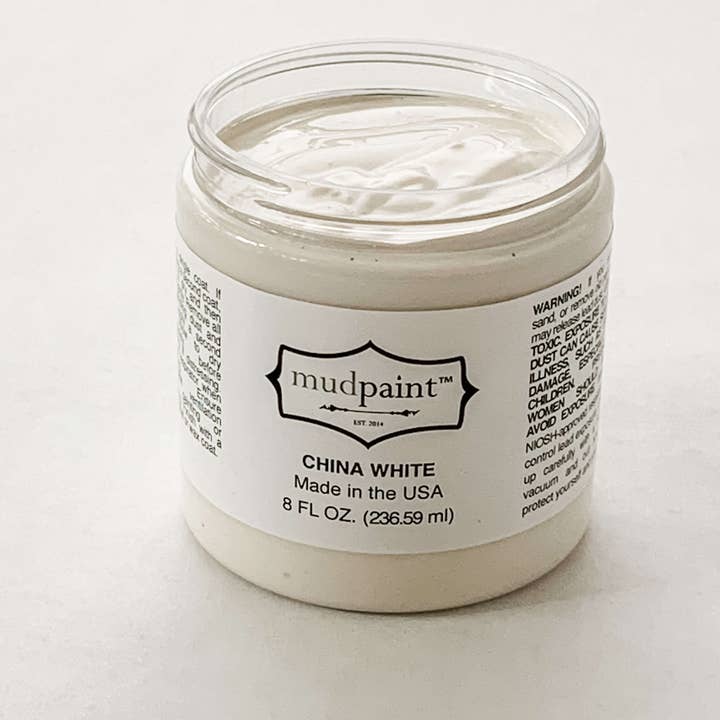 MudPaint - Wholesale Paint Set - China White - MudPaint Clay Furniture Paint11