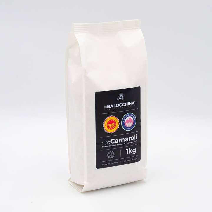 Classic Carnaroli rijst - 1 kg in recycleerbaar papier voor wholesale door laBalocchina