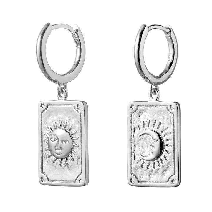 Sun and Moon Tarot Huggies and other Purchase Wholesale eclipse. Free Returns & Net 60 Terms on Faire trending on Faire.