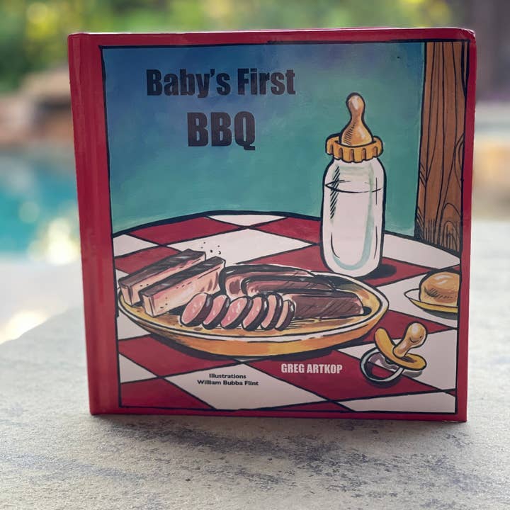 Baby's First BBQ Book - Case of 6 Books for wholesale by TWT Brand