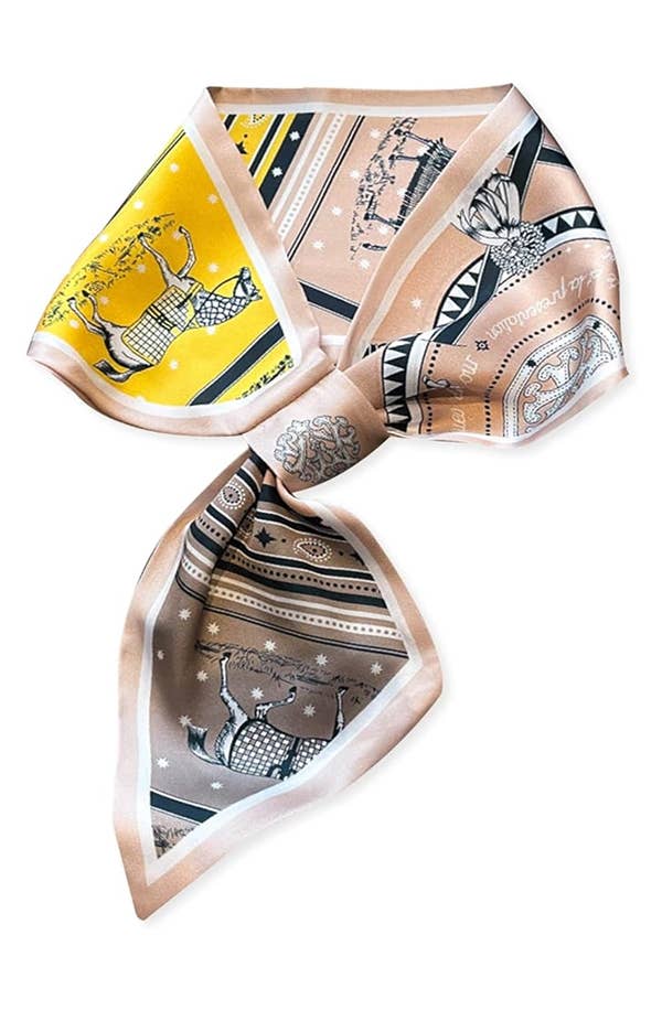 Winding River - Wholesale Scarf - Women's - Equestrian Trophy Horse Loop Scarf1