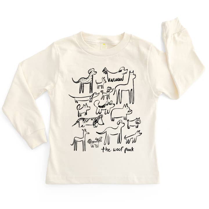 Woof Pack Long Sleeve T-Shirt for wholesale by JOAN RAMONE