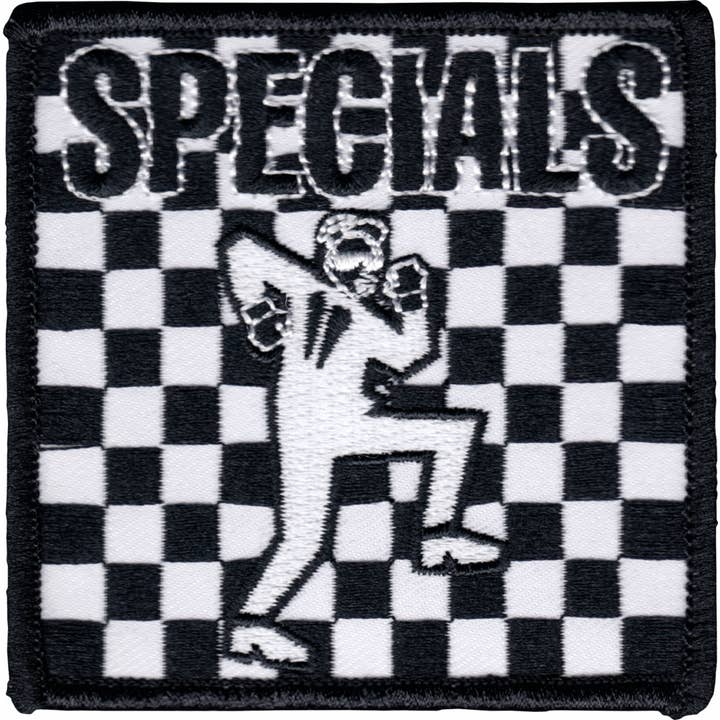 Patch - The Specials - Rude Boy On Checkers for wholesale by Square Deal Recordings & Supplies