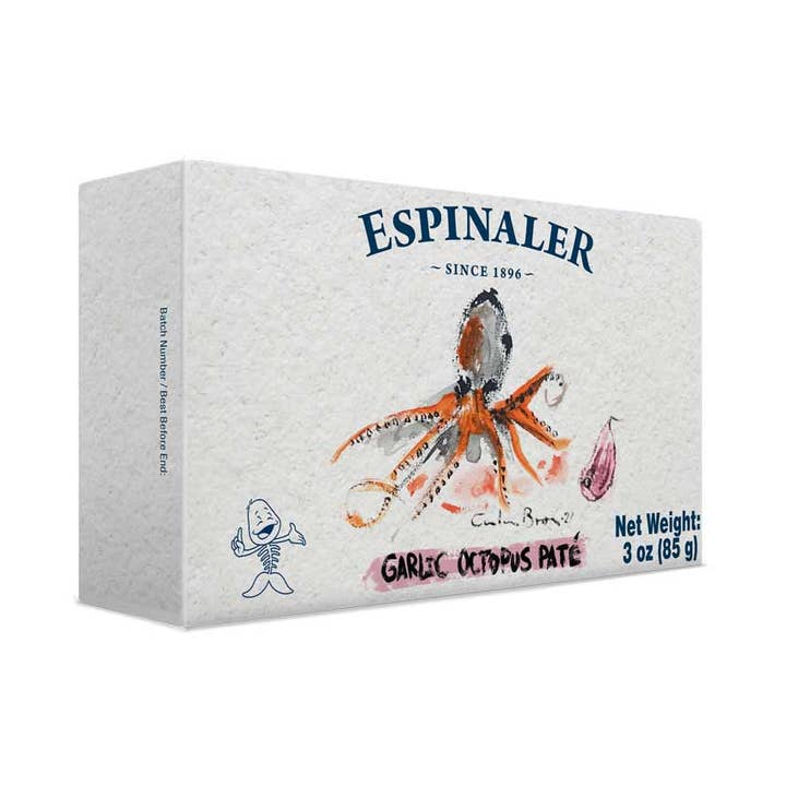 Espinaler Octopus Pate w/ Garlic, 90g for wholesale by Espinaler by A Priori Specialty Foods
