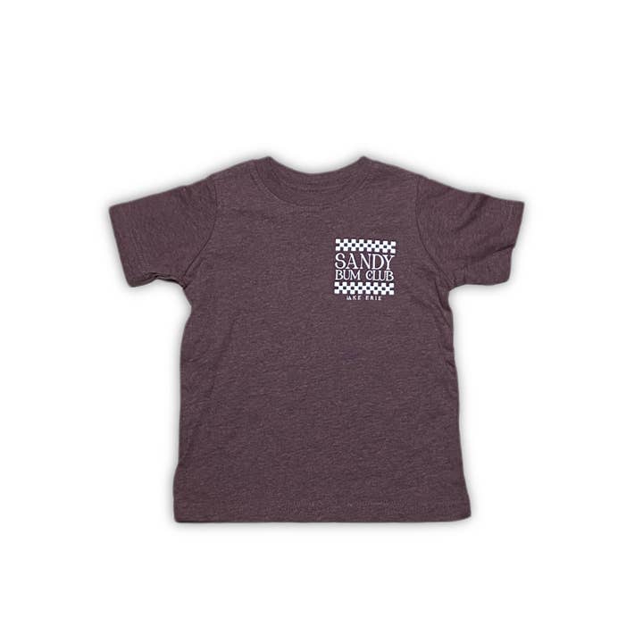Planks Canada – wholesale T-shirt med screentryck – Barn – Sandy Bum Club Barntröja - Loganberry Blackout
