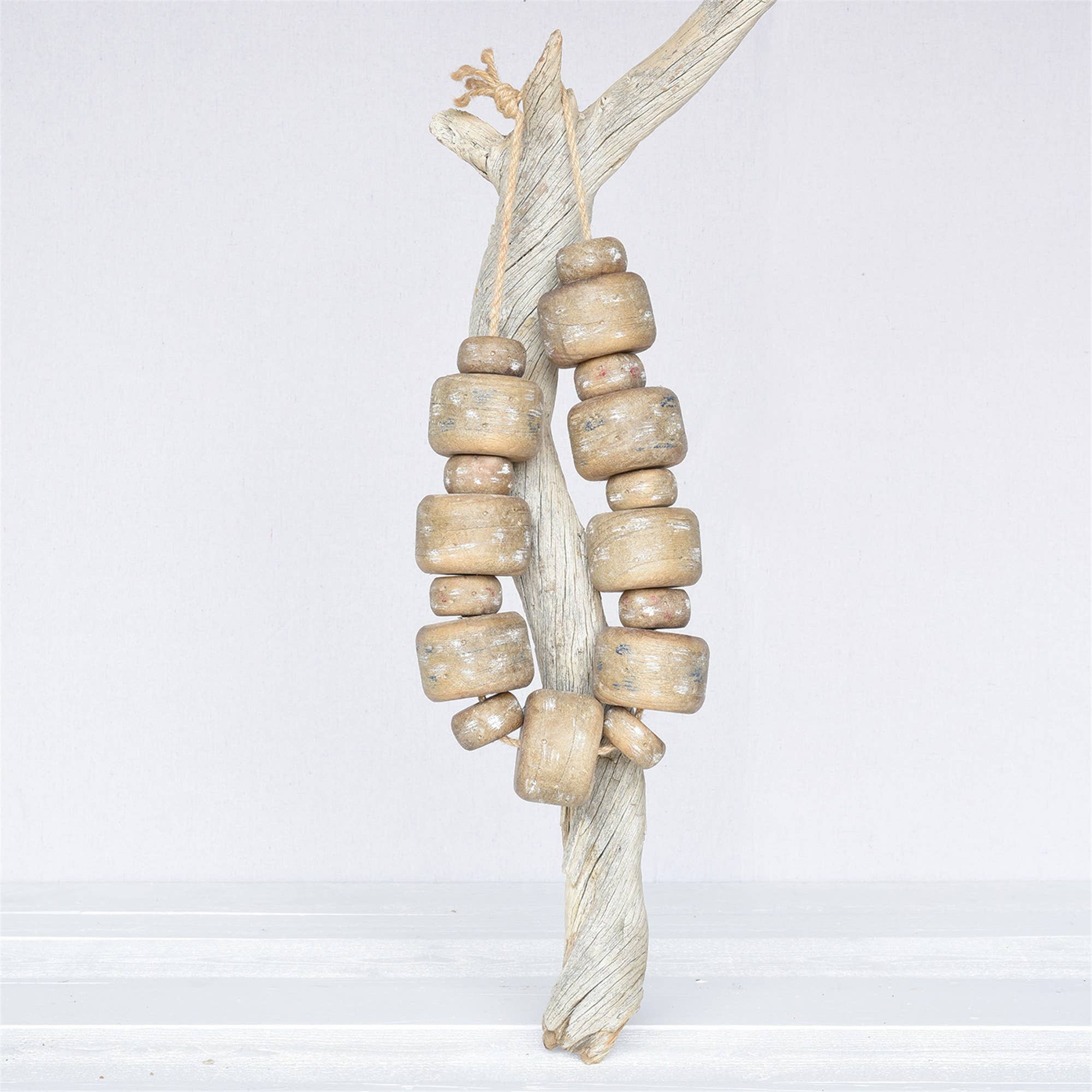 HomArt - Venta al por mayor Borla decorativa - Cuentas grandes de madera Kelso2