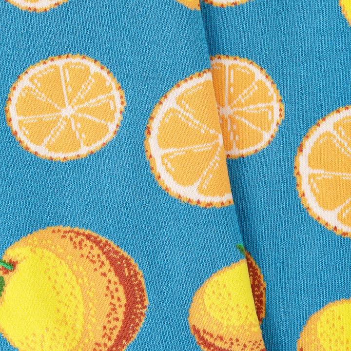 Marc JoJo - Wholesale Socks - Women's - Fun Socks with Orange Print1