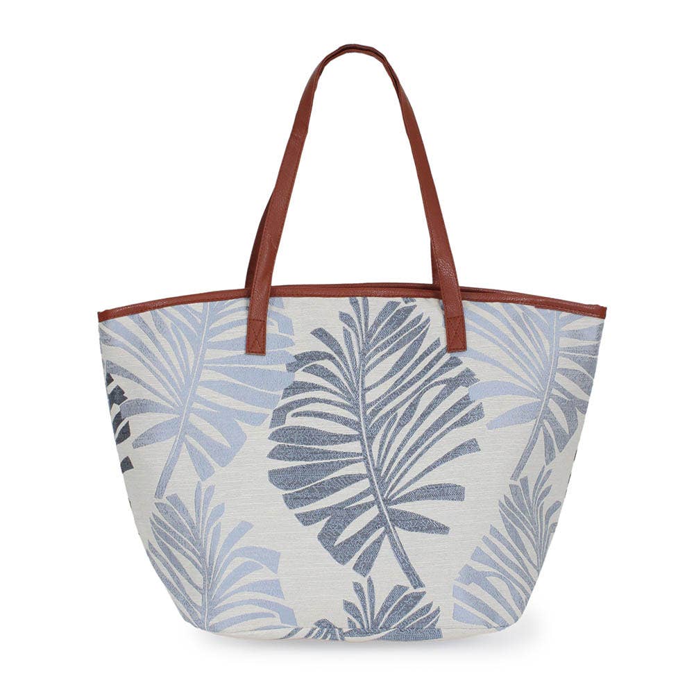 Sensibling Corp. - Wholesale Tote Bag - Women's - Palm Leaves Print Tote Bag2