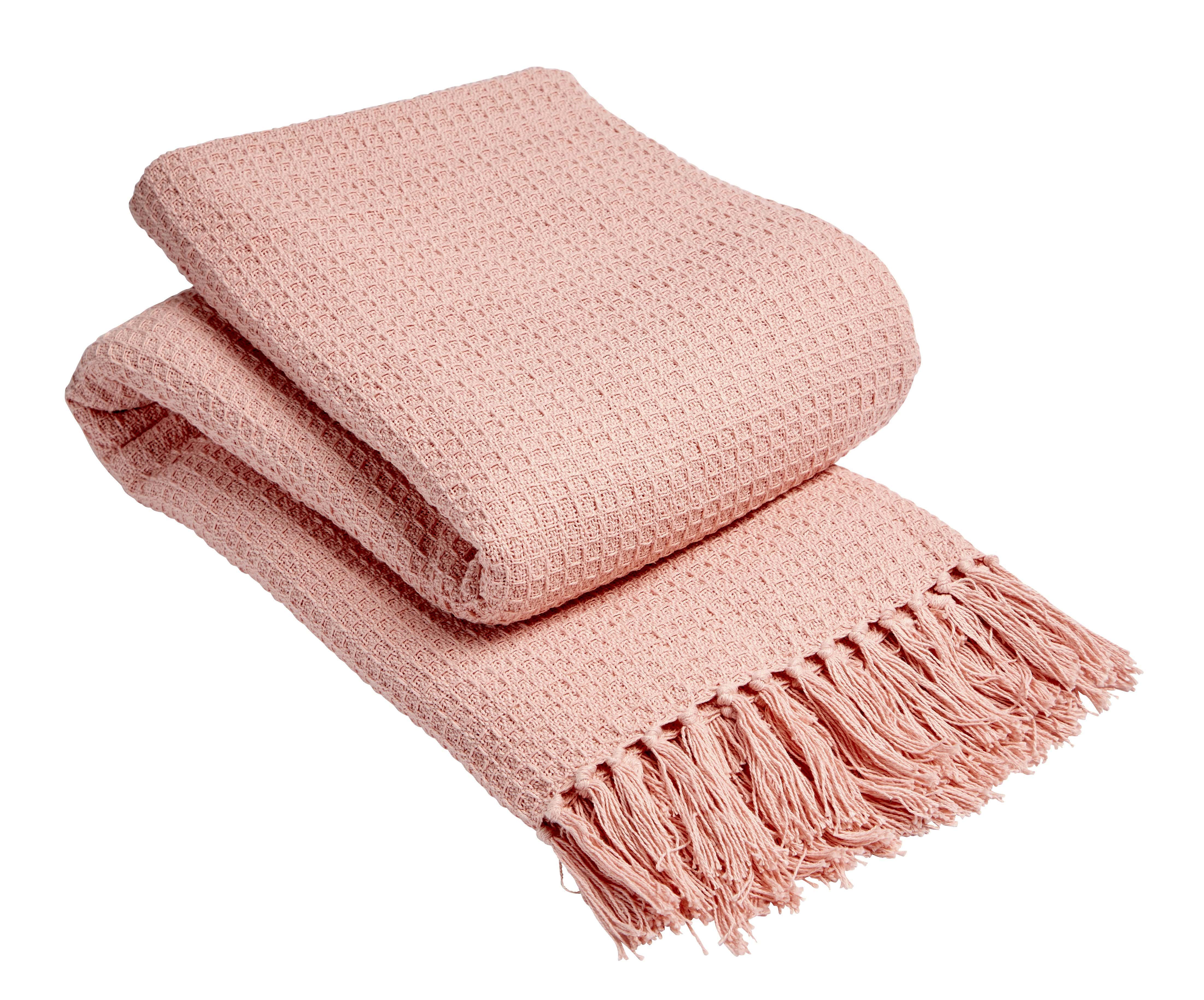 LOOMWORKS LTD – wholesale Throw blanket – Lisbon Pure Cotton Honeycomb Throw7