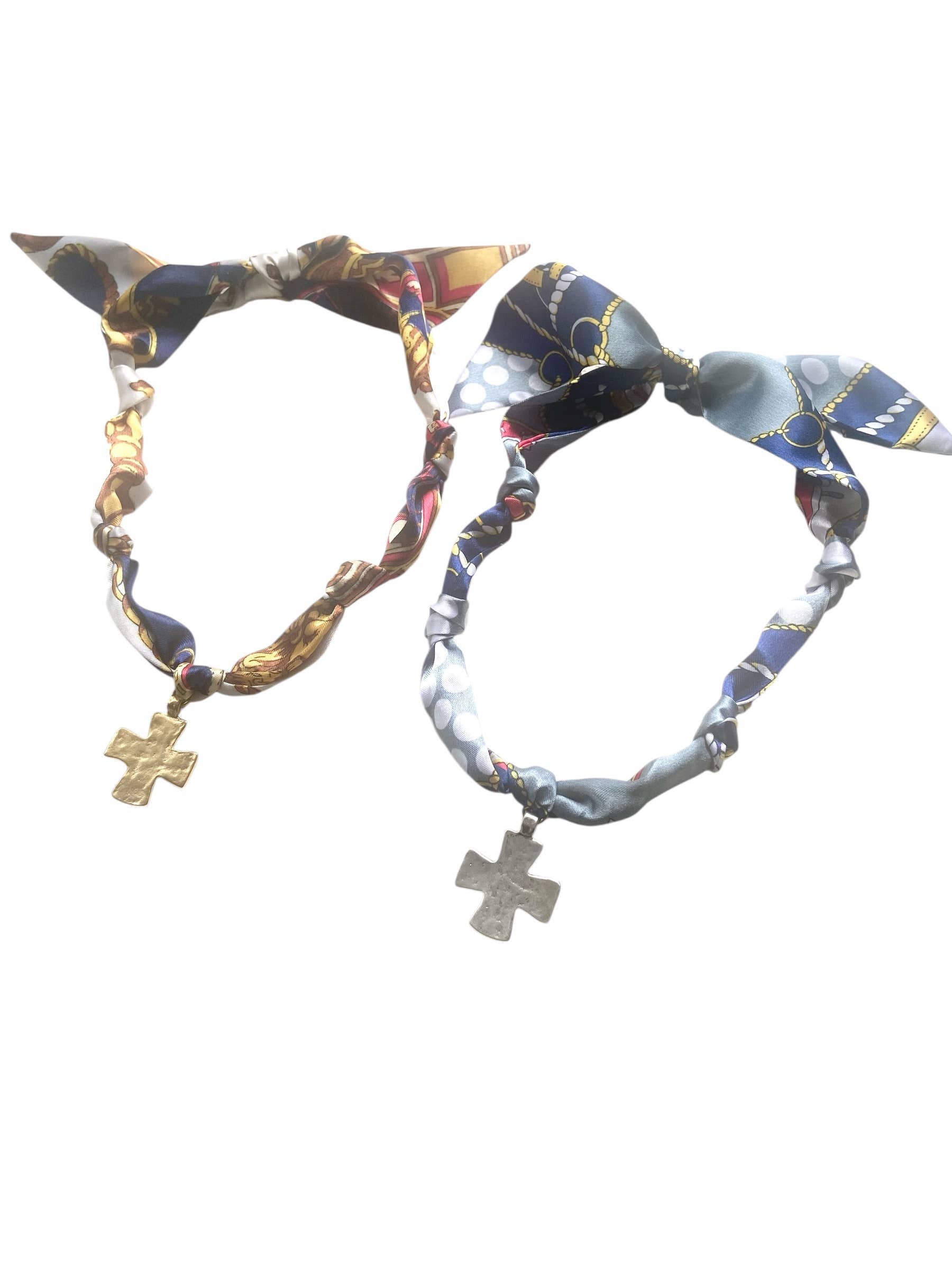 VB&CO Designs Handmade Jewelry - Wholesale Scarf - Women's - Viral scarf necklaces hammered trendy jewelry 3