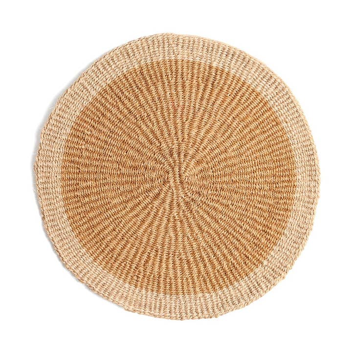 The Basket Room – wholesale Placemat – MASIZI: Moshi & Soot Handwoven Placemat | Tableware | Table Mat0