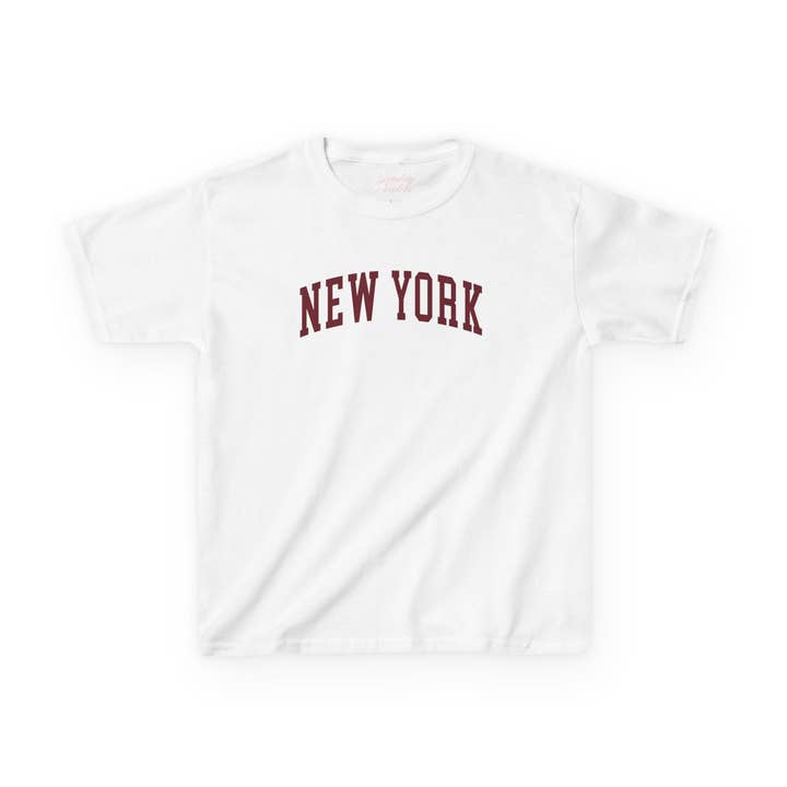 New York Baby Tee for wholesale by Sunday Violets
