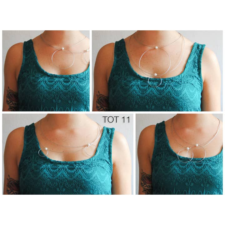 dESIGNoBJECT.it - Wholesale Beaded/Pearl Necklace - Steel Necklaces3