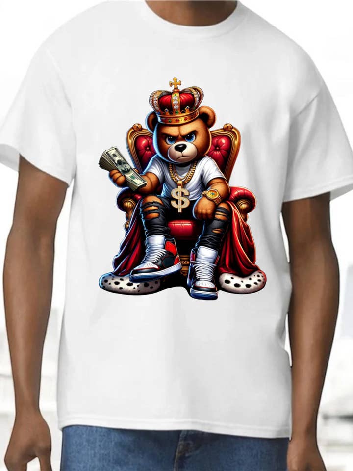 Creative letter design casual T-shirt for pre-teen boy, short-sleeved top with trendy print, versatile and comfortable wear for four seasons for wholesale by HABANA BELLA