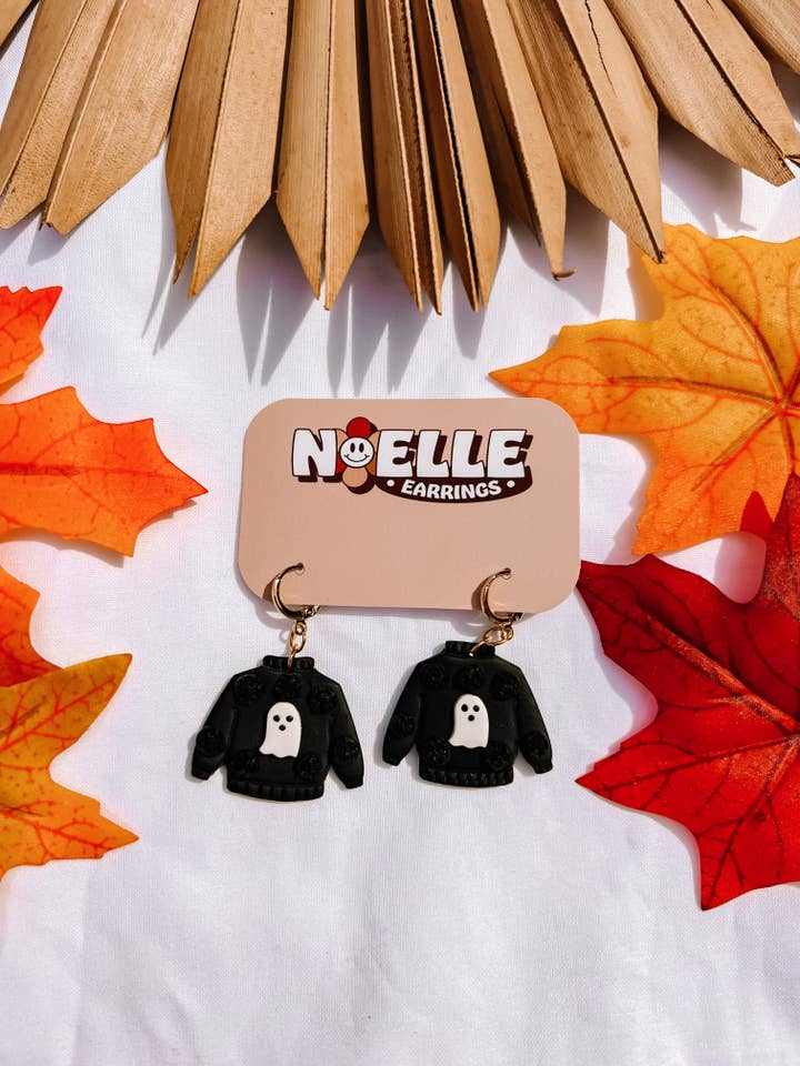 Orecchini maglione fantasma per la vendita all'ingrosso da parte di Noelle Earrings