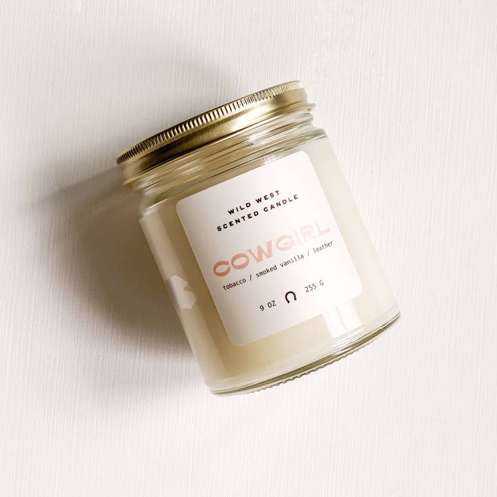 Smelle Scent Co. - Wholesale Jar/Filled Candle - Cowgirl Candle, Western Candle, Pink Candle, Coastal Cowgirl0