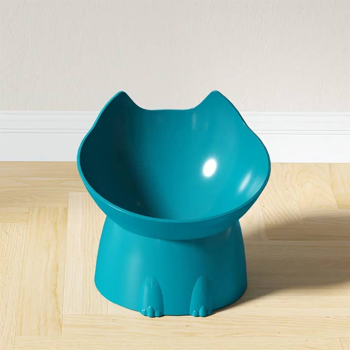 Super Santa - Wholesale Pet Bowl - Cat/Dog - Elevated Cat Bowl with Tilted Anti-Tip Design3