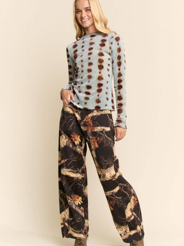 Davi & Dani - Wholesale Knit Top - Women's - PLUS MESH TIE DYE LONG SLEEVE TOP3