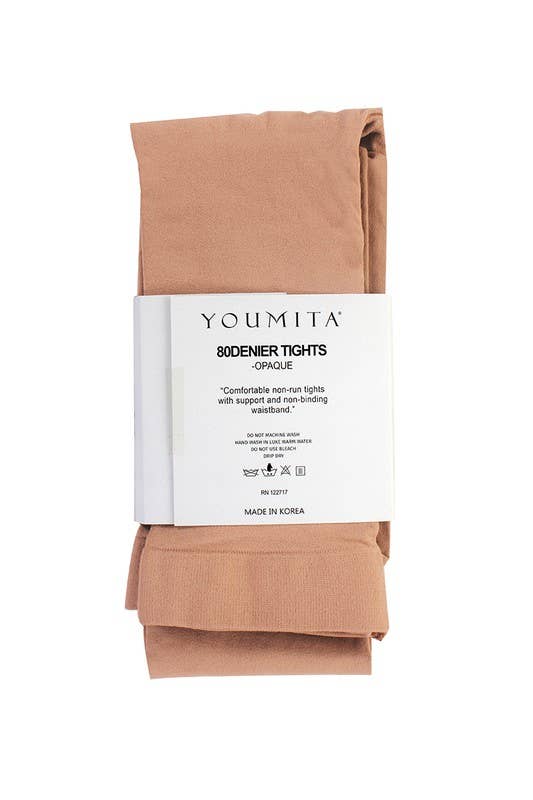 Best Underwear Line - Wholesale Tights - Women's - Non-run Opaque Tights with Non-binding Waistband-YM-ST-110113