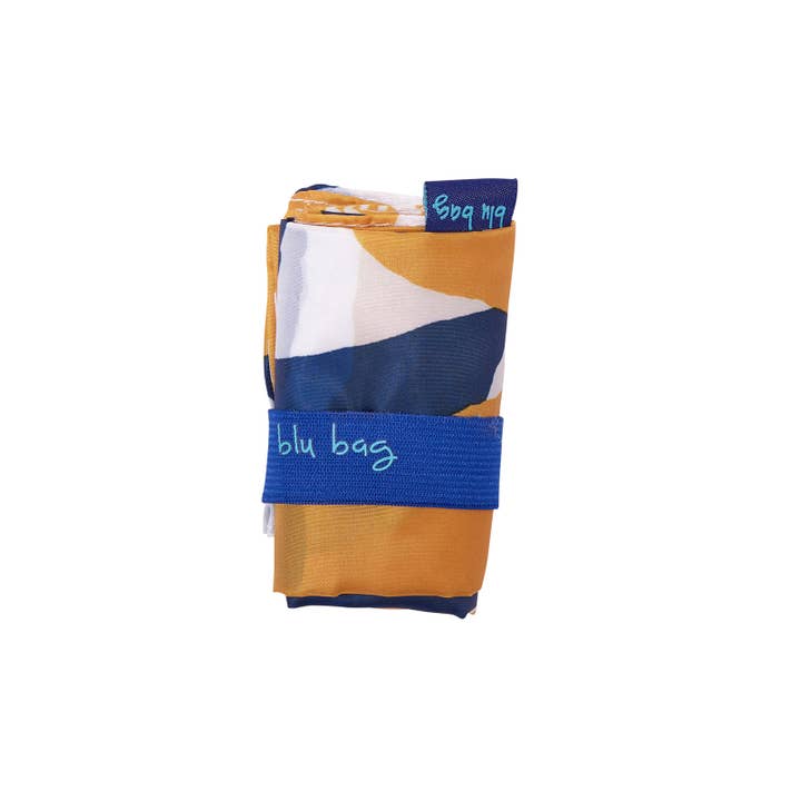 rockflowerpaper - Wholesale Grocery/Shopping Bag - POPPIES blu Bag Reusable Shopper Tote